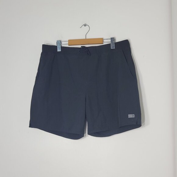 Projek Raw Men's Black Performance Zipper Pockets Casual Sports Shorts Size XXL - Picture 1 of 13